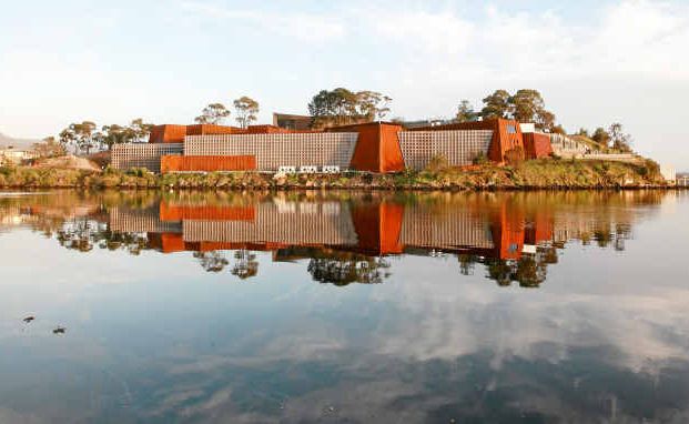 The Museum of Old and New Art, Hobart, Tasmania. The Museum of Old and New Art, Hobart, Tasmania.